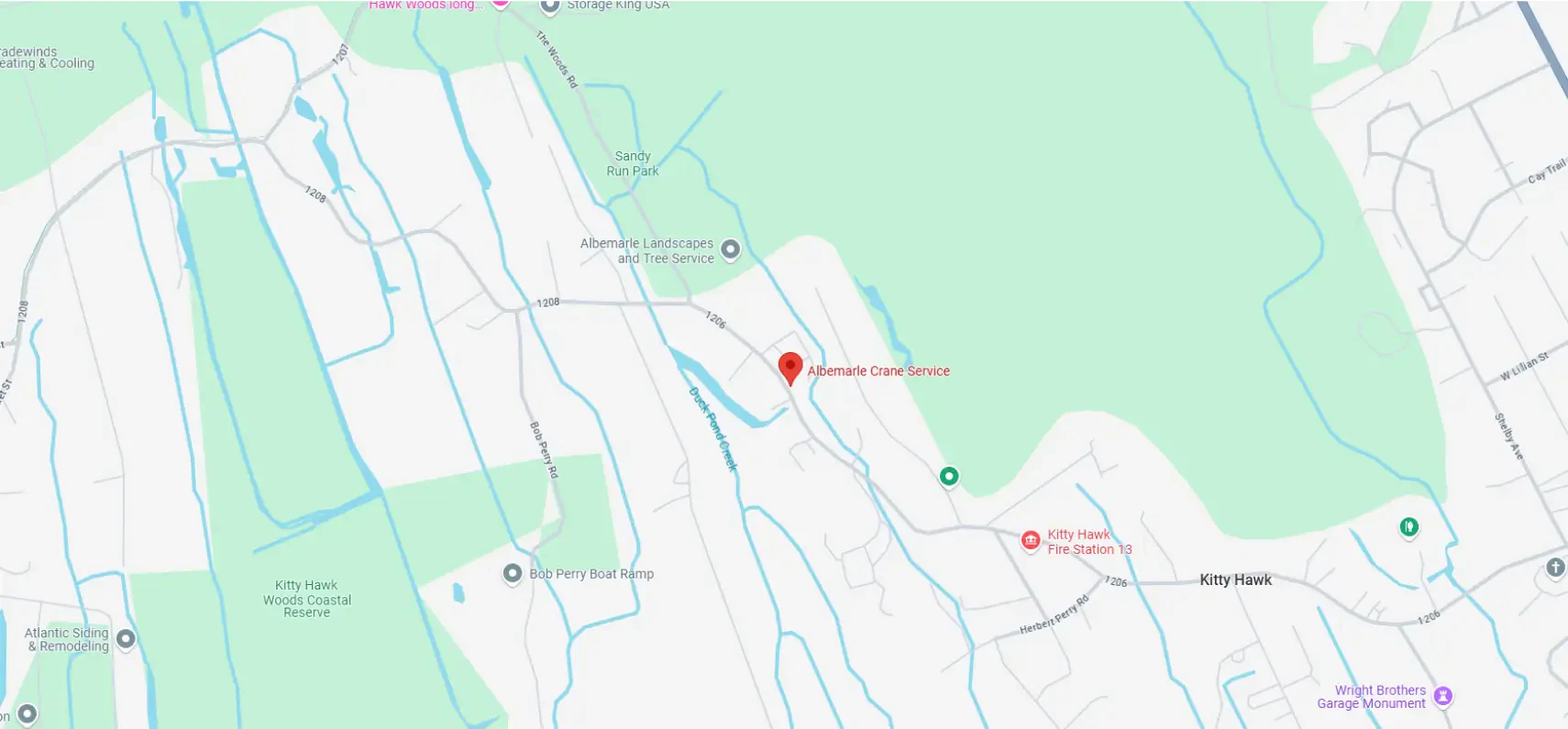 Albemarle Crane Service Contact