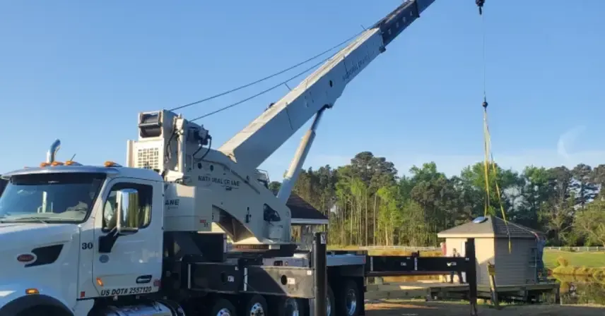 Crane Service Pumphouses In Outer Banks, NC